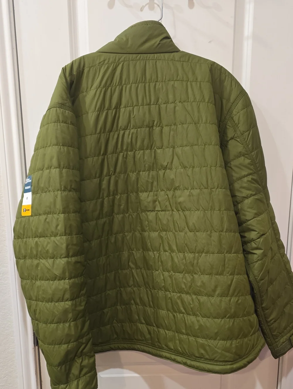 Carhartt Rain Defender Insulated Lightweight Gilliam Jacket- Dark Bronzed Green